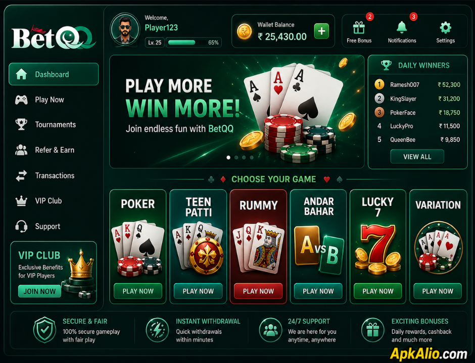 BetQQ Free Download Latest Version for Pakistan