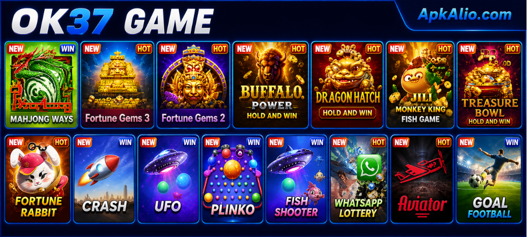 Games in OK37 Game App Download