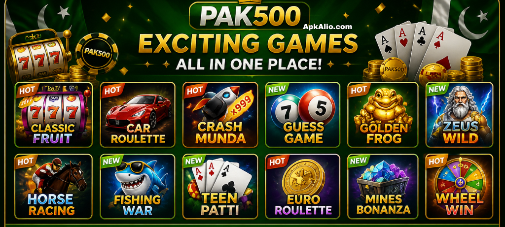PAK500 Game Download for Andriod (2026)