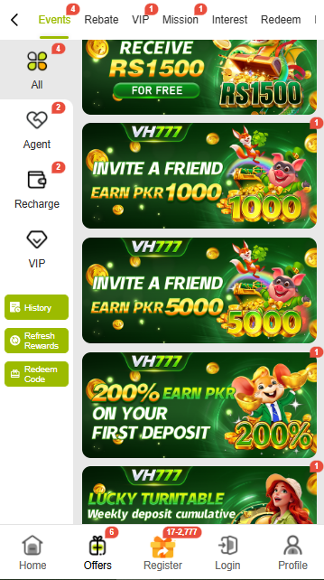  VH777 Game Bonus